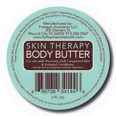 Skin Therapy Body Butter 2 ounce jar $12.00 with free shipping in the USA