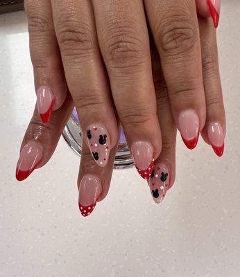 Mickey Mouse  Gel x   Love!!!!