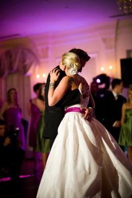 Bride & groom first dance