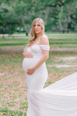 Maternity session in Audubon Park | New Orleans