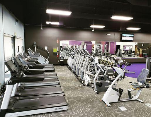 New cardio area with 2 brand new treadmills.