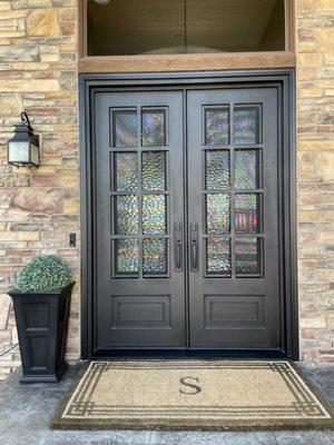 Beautiful Iron Door Install