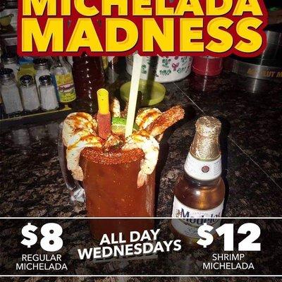 Wednesday de micheladas...