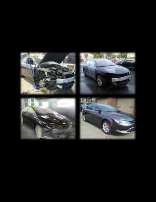 16 Chrysler 200 Repair and paint