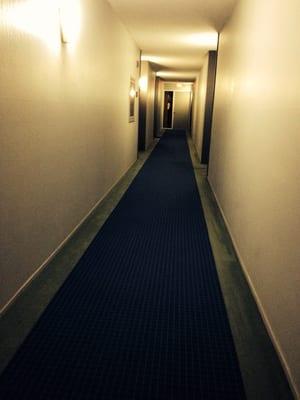 Nice long hall ways