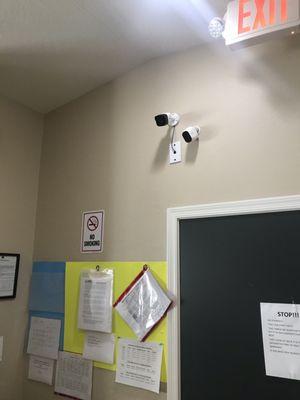 Residential cameras system installation