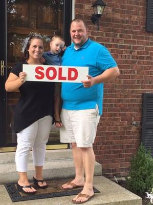 Happy Family Closed On Their First Home Today 8-1-16