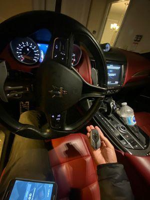 Maserati key fob