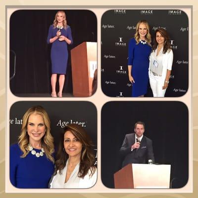 Met Janna Ronert & Dr. Marc Ronert the founders of IMGE SkinCare for a paramedical symposium at Hilton Hotel at Orlando!