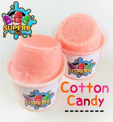 Sweet from the original cotton candy, milky smooth texture.