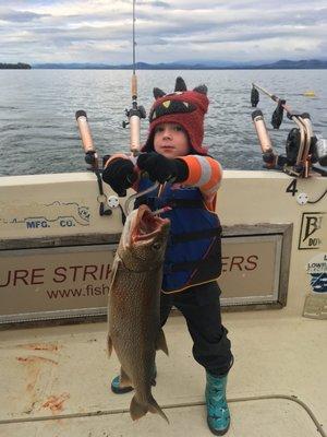 Bring the whole family to Fish Vermont on Sure Strike Charters, LLC