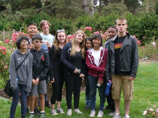 Youth Mission Trip 7/2015 - Golden Gate Park Rose Garden