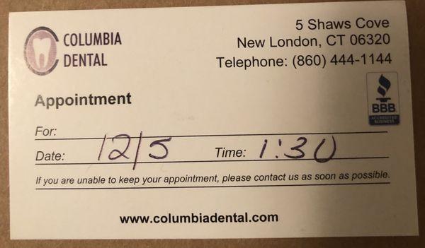 Columbia Dental