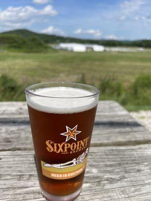 Free beer post skydiving!