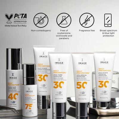 New sunscreen, essential for our dry-hot summer climate. With advanced technology to prevent aging with clean ingredients.