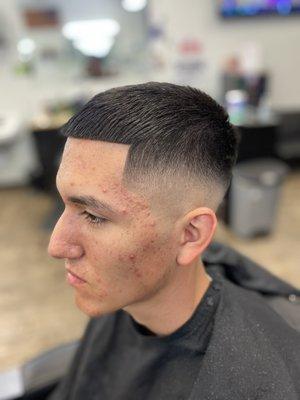 Mid Fade By Carlos