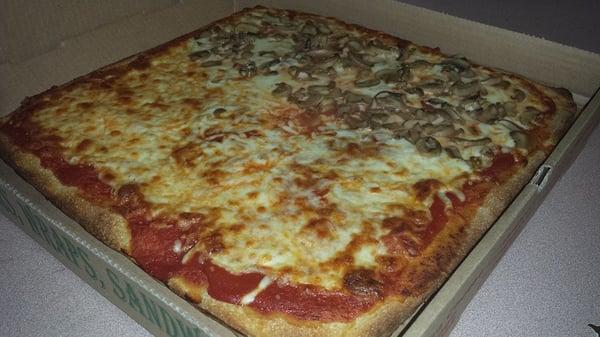 fresh sicilian pizza