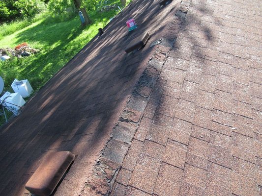 Deteriorating ridge caps are just the beginning of defects a home could have.