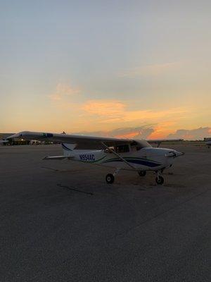 Beautiful morning to go flying