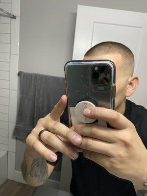 My clean ass fade