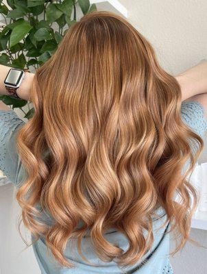 Golden Copper hair