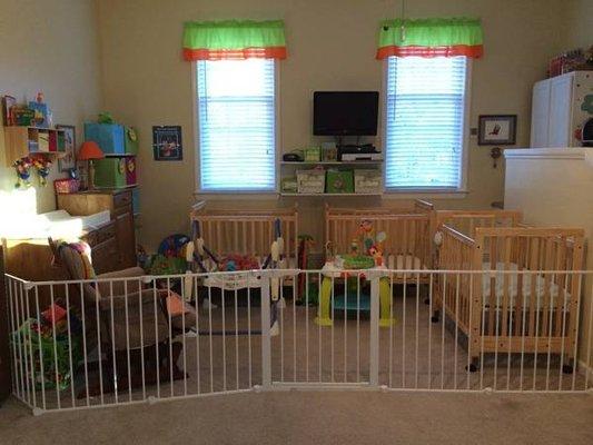 Sunshine room infant area