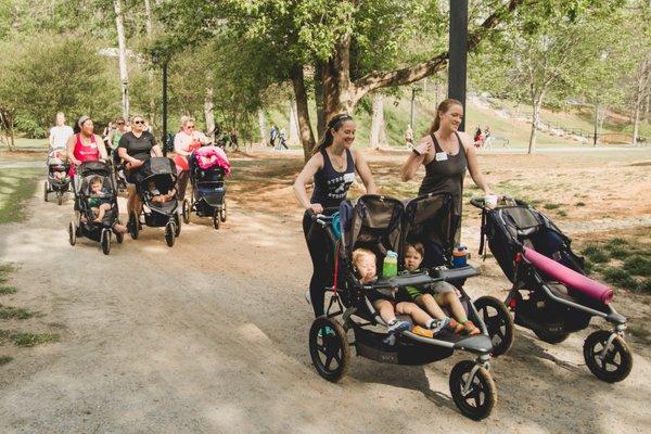 Meet other moms and babies.  Have fun while you workout!