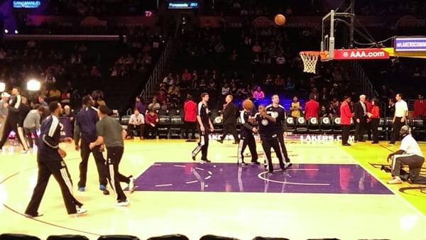 Lakers Center Court