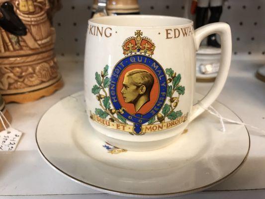 Edward VII Coronation mug for the Coronation that was not to be.