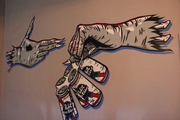 Run the PBR mural by Gus Cutty