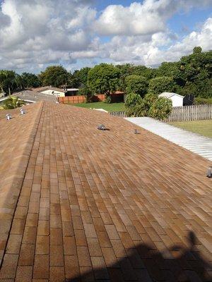 Beige Shingle Roof