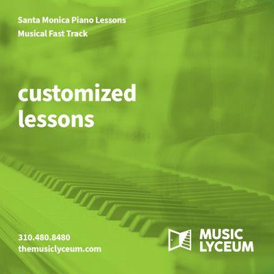 Beethoven and Bach not your thing? That's fine. From Guns N' Roses to Disneys Frozen a customized plan is made just for you.