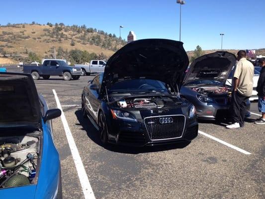 My 2012 Audi TT RS @ D.I.C.E. Alliance car show