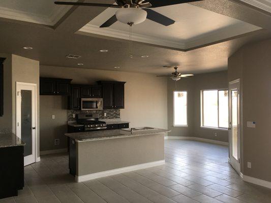 Interior Kitchen/Living Room