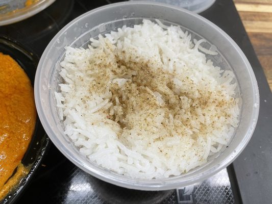 Rice dusted with cumin