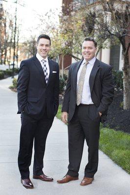 Adam Russell and Jason Fisher. Founding members of Fisher Russell PLLC