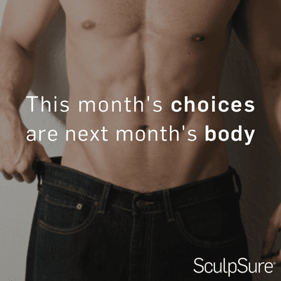 Permanent fat reduction with SculpSure at DWH Med Spa.