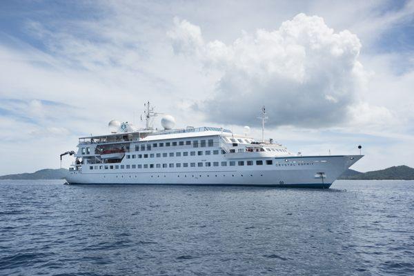 Don't like the big ship experience? Try yacht-expedition cruising with Crystal Cruises.