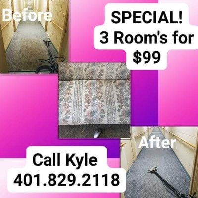 Spring cleaning specials going on now!! Call today!!