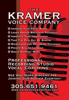 The finest in Voice training for almost 50 years in south Florida.