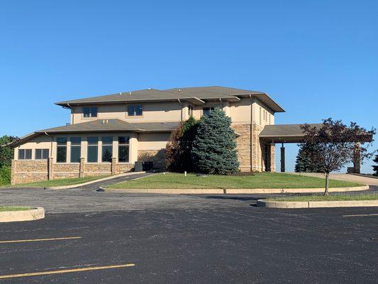 Outside view of Tech Credit Union Corporate Center in Crown Point, IN