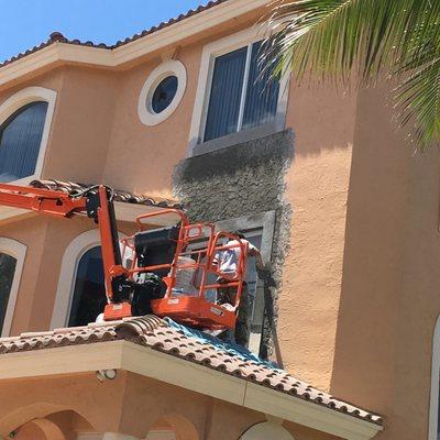 Exterior Second Story Repair