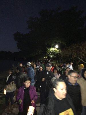 Parade around Jamaica Pond