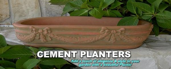 http://aquariusfountainsnmore.com/Planters/Cement-Planters