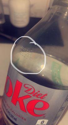 Expiration date Expire Jan 17, 2022 And it's April selling Soda that's ( 3 months old )