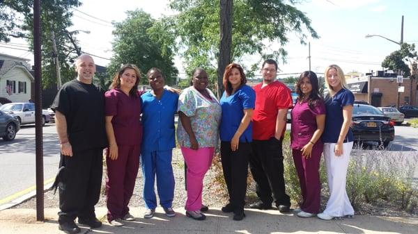 We are Medical Assistants from The New Millennium Training Center and our futures look " BRIGHT "