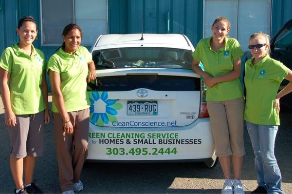 Professionally trained, friendly cleaning teams