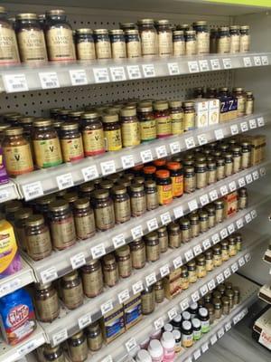 Fully stocked line of SOLGAR Vitamins (Gluten Free, Kosher, Halal)