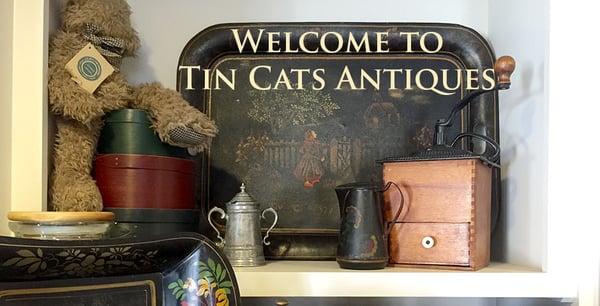 Tin Cats Antiques