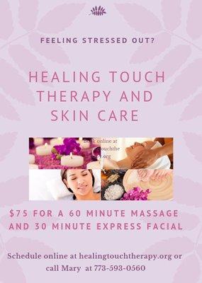 Healing Touch Therapy and Skin Care